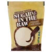 Sugar In The Raw Cane Sugar, Organic, White, 24 Ounce