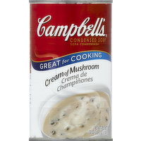 CAMPBELLS Soup, Condensed, Cream of Mushroom, 50 Ounce