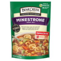 Bear Creek Country Kitchens Soup Mix, Minestrone, Family Size - 8.4 Ounce