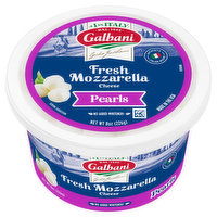 Galbani Cheese, Fresh Mozzarella, Pearls, 8 Ounce