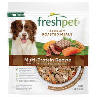 Freshpet Dog Food, Freshly Roasted Meals, Multi-Protein Recipe - 3 Pound