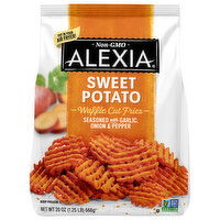 Alexia Fries, Waffle Cut, Sweet Potato - 20 Ounce