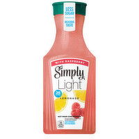 Simply Light Lemonade With Raspberry Fruit Juice, Non-Gmo, 52 Ounce