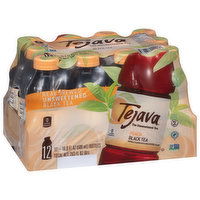 Tejava Black Tea, Peach - 12 Each