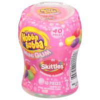 Hubba Bubba Gum, Sugar Free, Mini - 40 Each