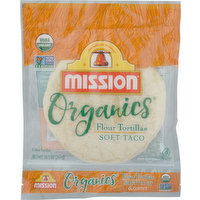 Mission Flour Tortillas, Soft Taco Style - 6 Each