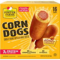 Foster Farms Honey Crunchy Corn Dogs, Frozen