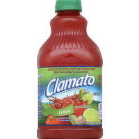 Clamato Tomato Cocktail, Limon - 64 Ounce