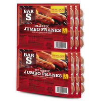 Bar S Jumbo Meat Franks - 96 Ounce