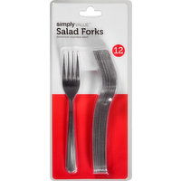 Simply Value Salad Forks - 12 Each