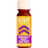 Vive Organic Shot, Elderberry, Ginger & Turmeric, Immunity Boost - 2 Fluid ounce