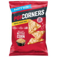 PopCorners Kettle Corn Popped-Corn Snacks Party Size - 12 Ounce