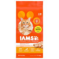 IAMS Cat Nutrition, Premium, with Chicken, Healthy Adult, 1+ Years - 7 Pound