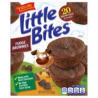 Little Bites Fudge Brownie Muffins - 9 Ounce