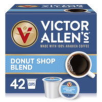 Victor Allen's Coffee Donut Shop Blend, Medium Roast, Coffee Pods - 42 Each