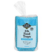 First Street 3 Lb Food Trays - 250 Each