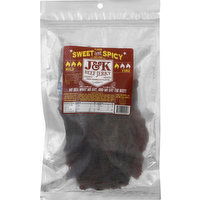 J&K Beef Jerky Beef Jerky, Sweet and Spicy, 7 Ounce