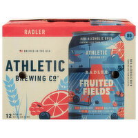 Athletic Brewing Co Non-Alcoholic Radler Fruited Fields Brew - 12 Each