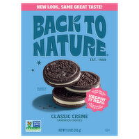 Back To Nature Cookies Sw Clssc Creme - 9 Ounce