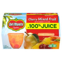Del Monte Cherry Mixed Fruit in 100% Juice - 4 Each