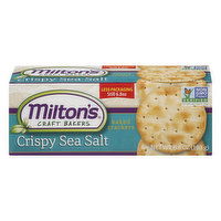 Miltons Baked Crackers, Crispy Sea Salt, 6.8 Ounce