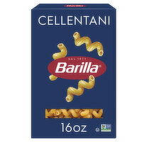 Barilla Cellentani - Non-GMO Pasta Made with Durum Wheat Semolina & Kosher Certified Pasta - 1 Pound