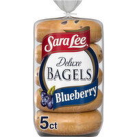 Sara Lee Shelf-Stable Blueberry Pre-sliced Bagels, 5 count, 16.7 oz
