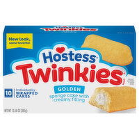 Hostess Sponge Cake, with Creamy Filling, Golden - 10 Each