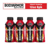 BODYARMOR Sports Drink Fruit Punch, 8 Ct, 96 Ounce