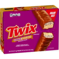 Twix Twix Cookie Dough Milk Chocolate Bars, Share Size - 20 Ct Bulk Box - 20 Each