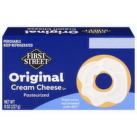 First Street Cream Cheese, Original - 8 Ounce