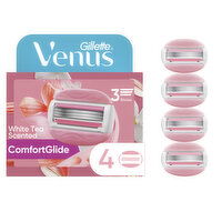 Venus ComfortGlide White Tea Women's Razor Blade Refills - 4 Each