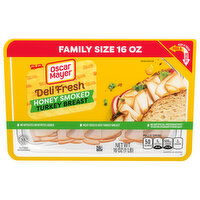 Oscar Mayer Deli Fresh Honey Smoked Trukey Breast - 16 Ounce