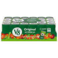 V8 100% Vegetable Juice, Original - 24 Each