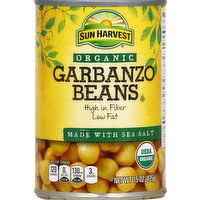 Sun Harvest Garbanzo Beans - 15 Ounce