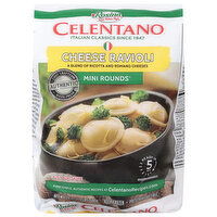 Celentano Ravioli, Cheese, Mini Rounds - 24 Ounce