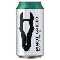 Dark Horse Pinot Grigio White Wine 375ml Can - 375 Millilitre