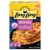 Ling Ling Fried Rice, Restaurant Style, Yakitori Chicken - 17 Ounce