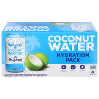 C2O Coconut Water, The Original Flavor, Hydration Pack - 8 Each