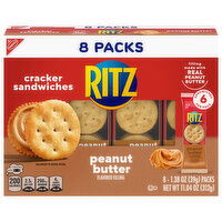 Ritz Cracker Sandwiches, Peanut Butter, 8 Each