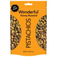 Wonderful Pistachios No Shells Honey Roasted Pistachios - 11 Ounce