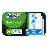 Swiffer Sweep + Mop, Dry Pads Refill, Floor Cleaner, Fresh - 20 Each