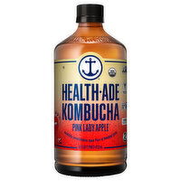 Health-Ade Kombucha, Pink Lady Apple - 16 Fluid ounce