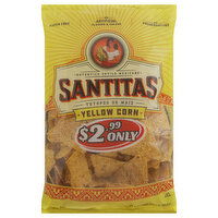 Santitas Tortilla Chips, Yellow Corn - 11 Ounce