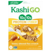 Kashi Go Honey Almond Flax Crunch Cereal - 17.7 Ounce