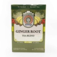 Tadin Tea Bag Ginger Root - 24 Each