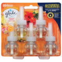 Glade Scented Oil, Hawaiian Breeze, Refills - 5 Each