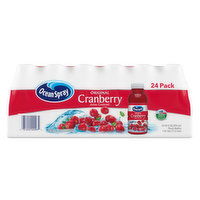 Ocean Spray Cranberry Juice Cocktail, 24 Bottles , 240 Ounce