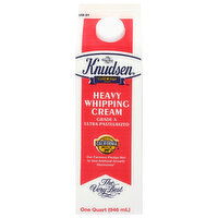 Knudsen Ultra-Pasteurized Heavy Whipping Cream - 1 Quart