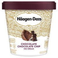 Haagen-Dazs Ice Cream, Chocolate Chocolate Chip - 14 Ounce